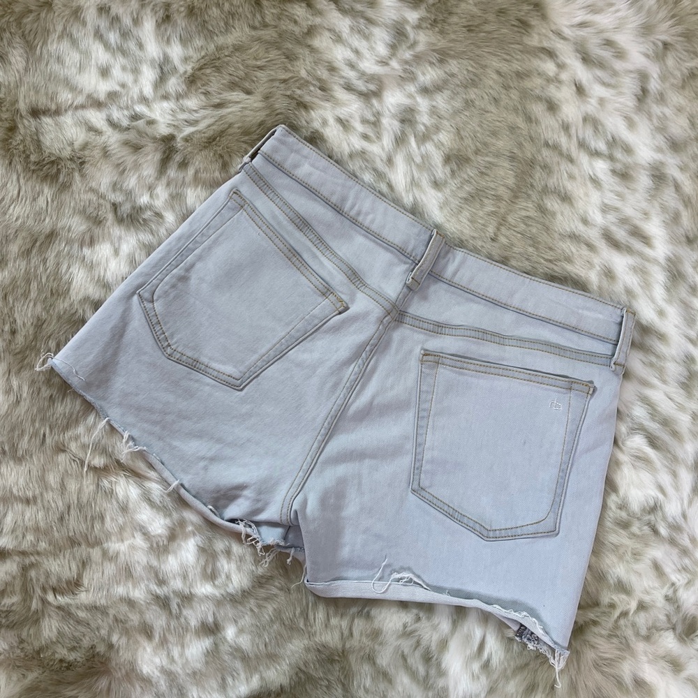 Rag & Bone Dre Loopback Denim Low-Rise Short - Picture 4 of 6